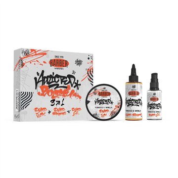 BARBER BEARD SET TOBACCO & VANILLA