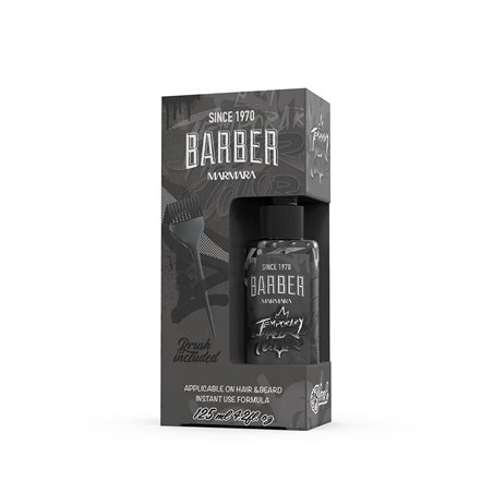 BARBER TEMPORARY HAIR COLOR 125 ML BLACK